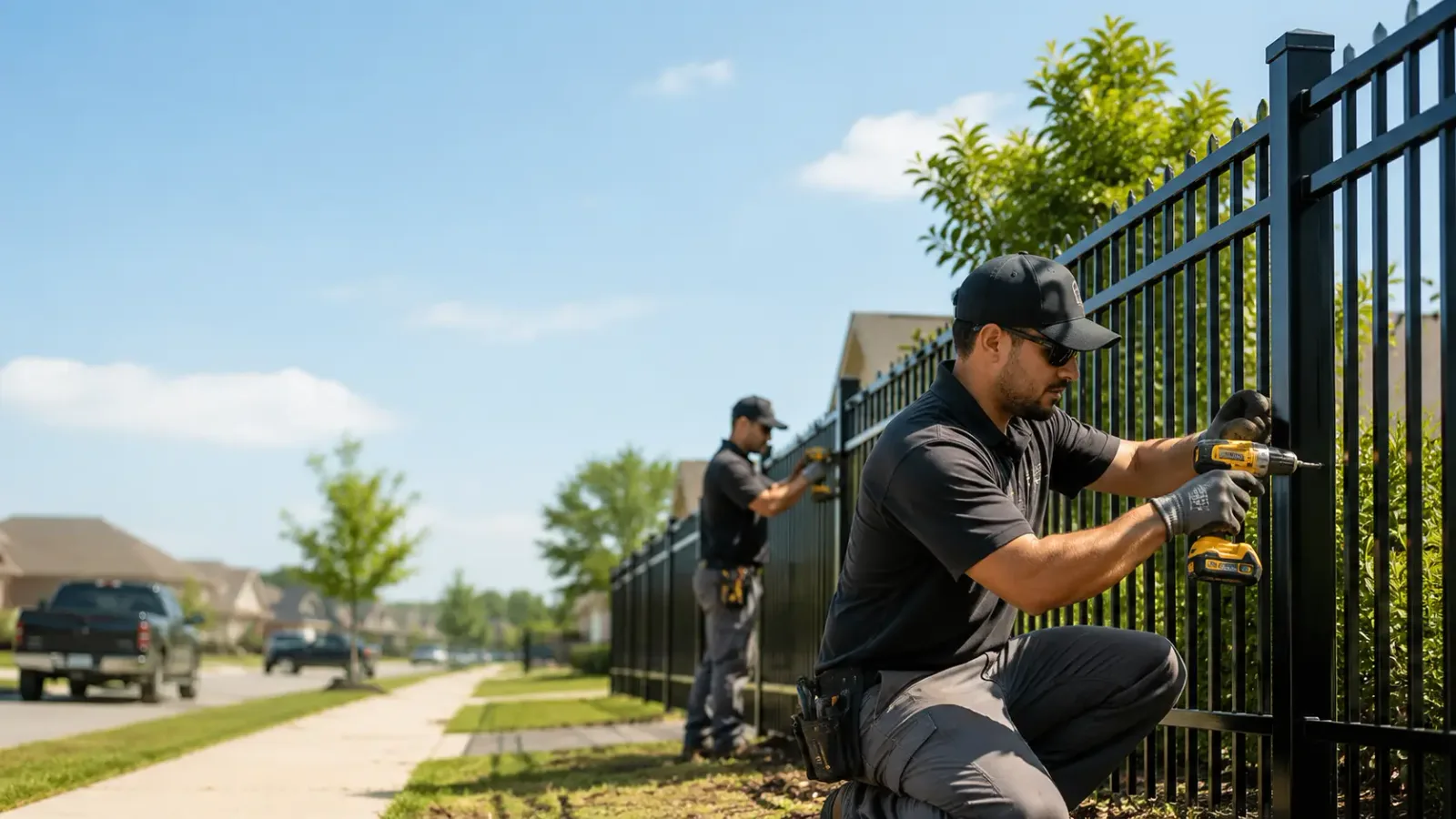 Metal Fence Installation in King Of Prussia, PA